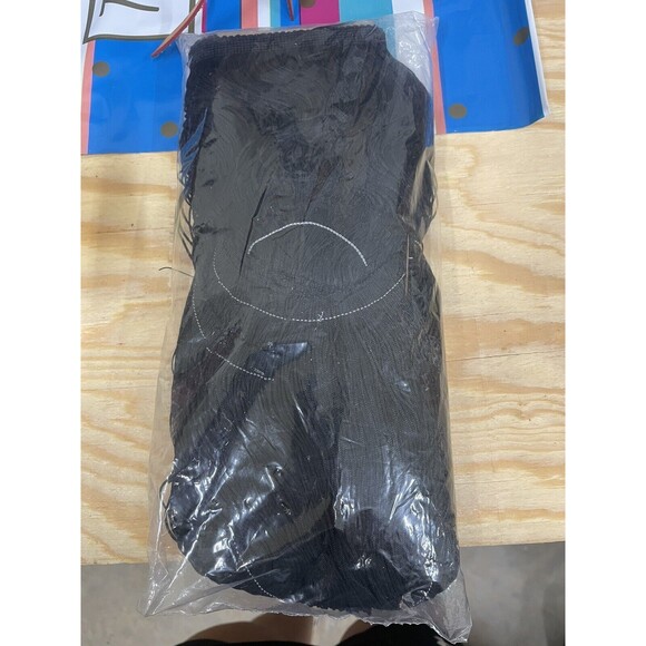 Chainette Fringe Trim, Style# CF18, Color# K9 -‎ Pure Black 11 yards - Picture 4 of 4